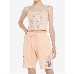 Hot Topic Studio Ghibli Kiki's Delivery Service Pastel Kawaii Anime 2 Piece Set